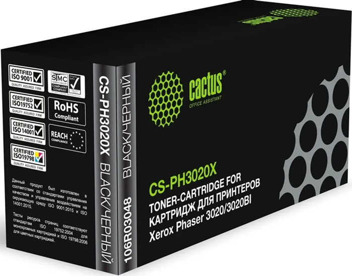 Картридж лазерный Cactus CS-PH3020X; для Xerox