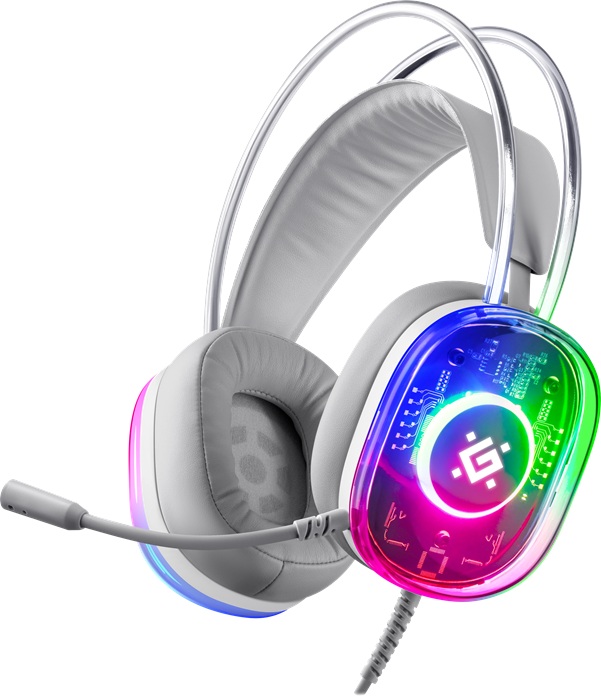 Наушники игровые USB Defender Cyborg (64575);