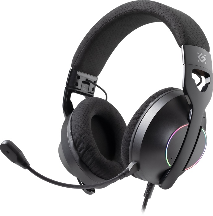 Наушники игровые USB Defender Weaver (62540);