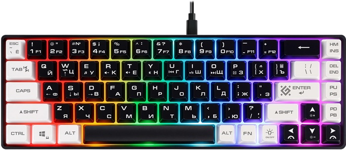 Клавиатура Defender Aris GK-349 (45344); мембранная;