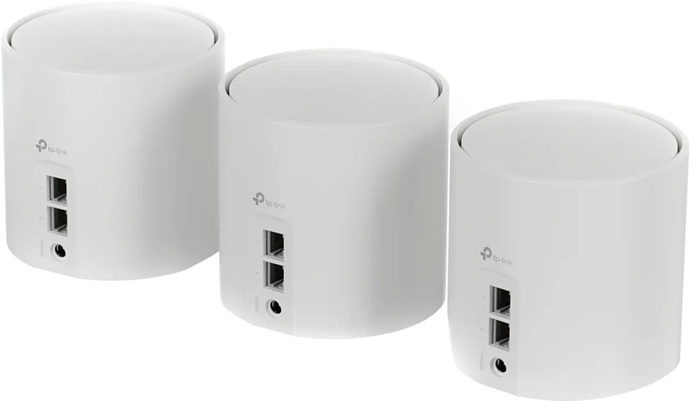 Точка доступа TP-Link Deco X60(3-pack); 574/4804Мбит/сек;