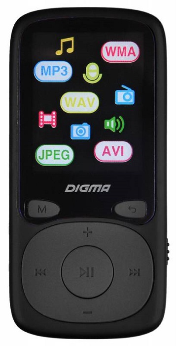 MP3-плеер Digma B3 Black (B3BK); 1,8"(128x160);