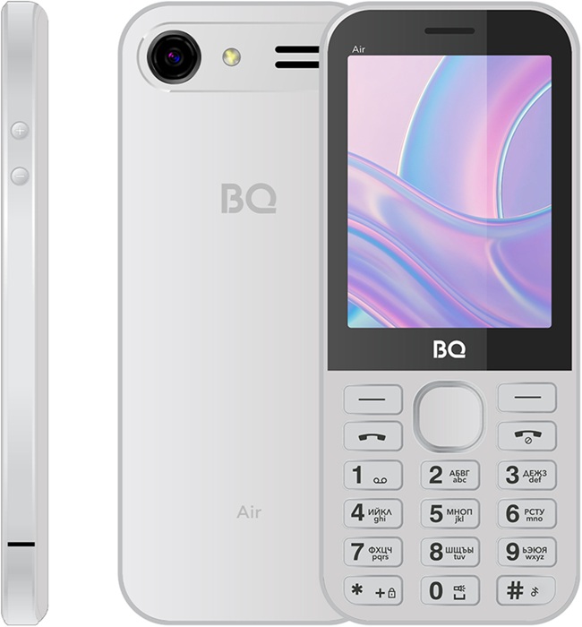 Мобильный телефон BQ Air Silver (BQ-2843);