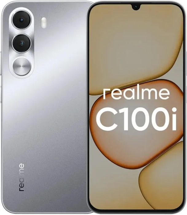 Смартфон Realme C100i 4/128Гб Silver (RMX5377);