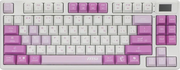 Клавиатура MSI Forge GK600 TKL W