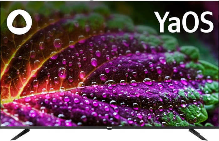 Телевизор 55" BBK 55LED-8260/UTS2C; QLED; 3840x2160;