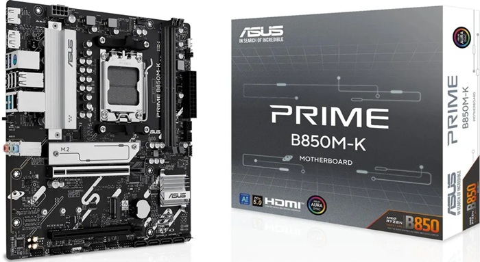 Материнская плата AMD B850 Asus PRIME