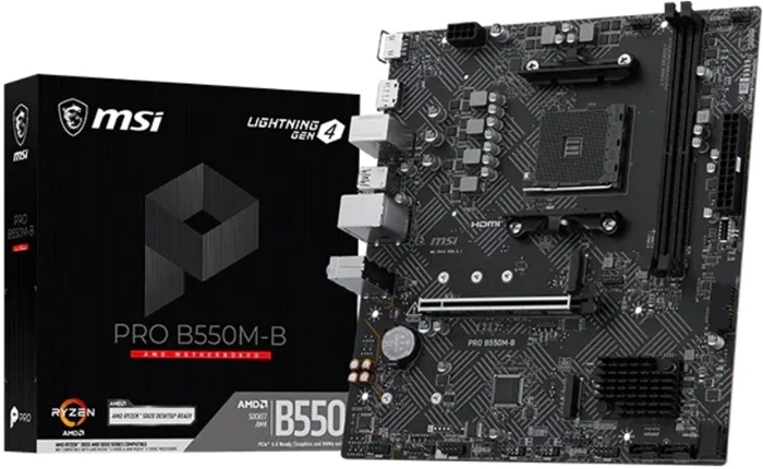 Материнская плата AMD B550 MSI PRO