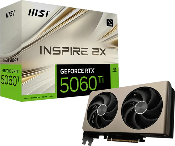 Видеокарта nVidia RTX 5060Ti MSI RTX