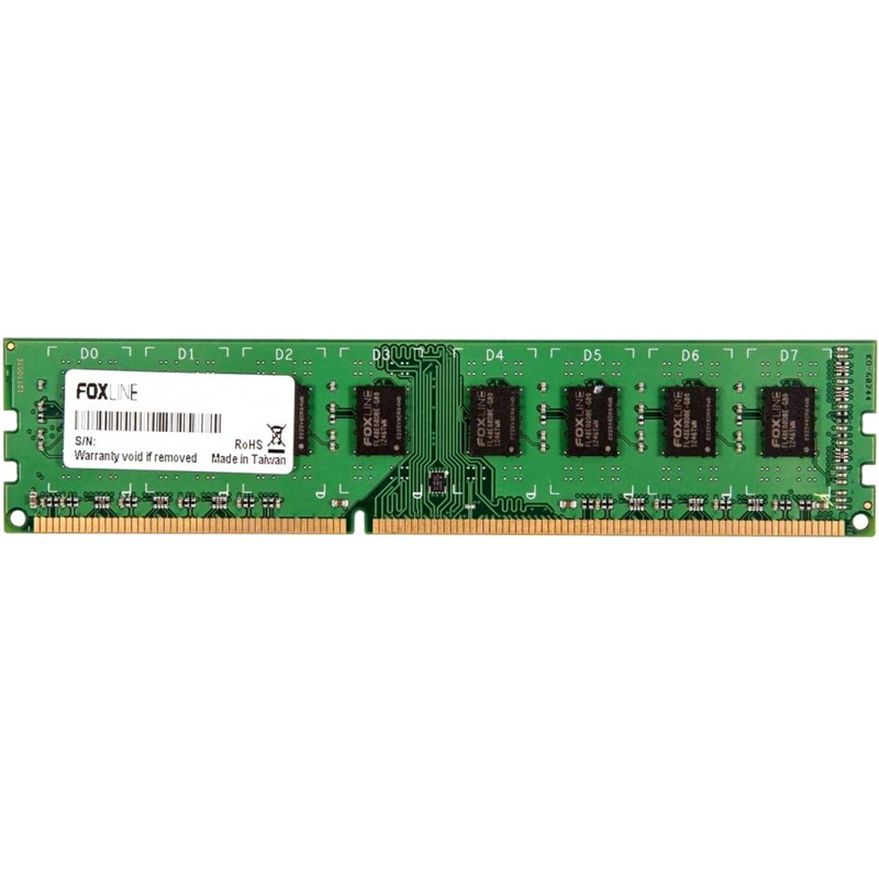 Оперативная память DDR4 8Гб Foxline (FL3200D4U22-8G);