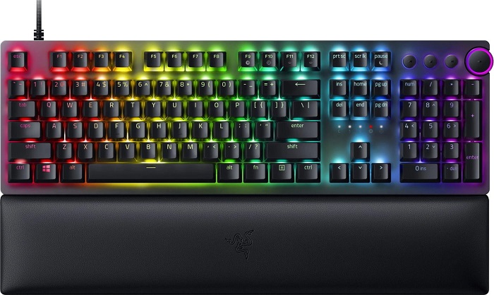 Клавиатура Razer Huntsman V2 (RZ03-03930700-R3R1); оптомеханическая;