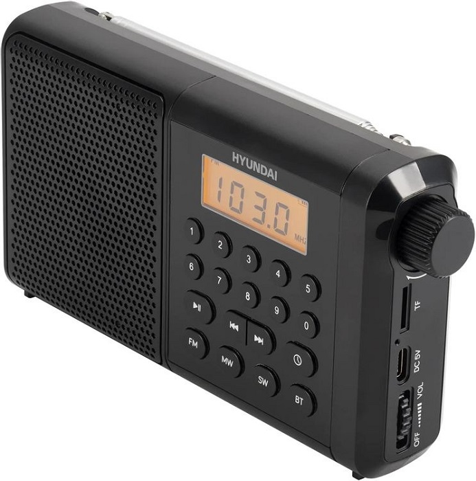 Портативная акустика Bluetooth Hyundai H-PSR115; 12