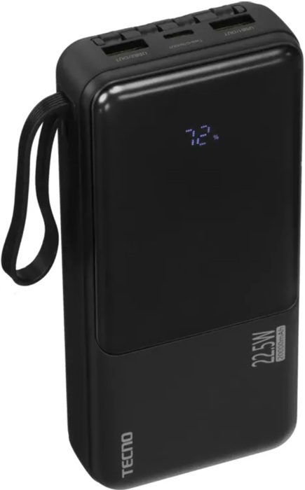 Портативный аккумулятор 20 000 мАч Tecno
