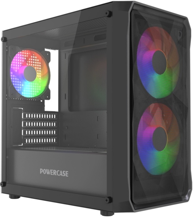 Корпус Powercase Mistral Micro A3B ARGB