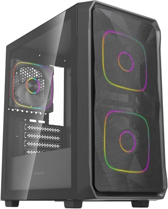 Корпус Powercase Mistral SM06 ARGB (CMMSM06B-A3);