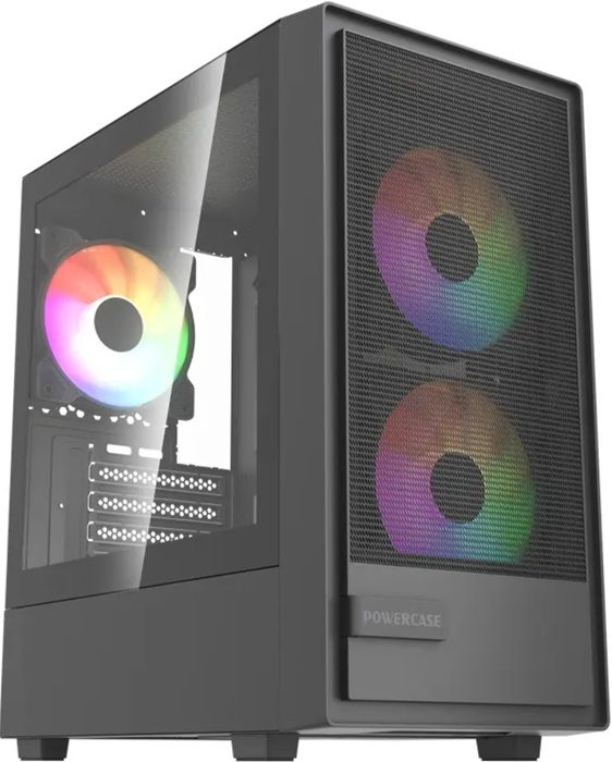 Корпус Powercase Mistral SM02 ARGB (CMMSM02B-A3);