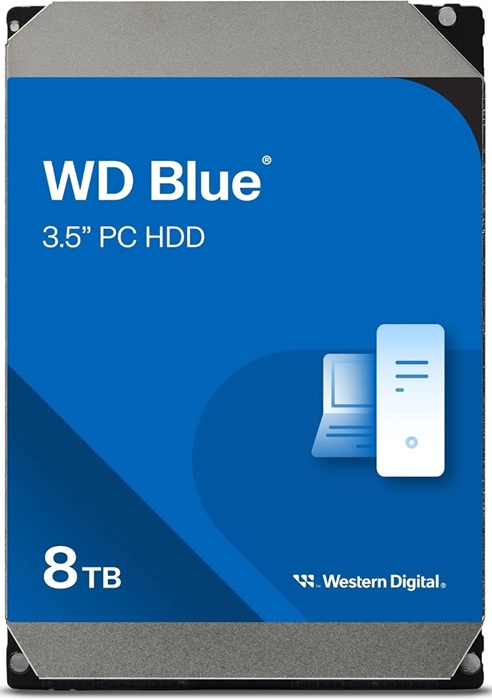 Жесткий диск 3.5" 8Тб WD Blue