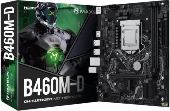 Материнская плата intel B460 Maxsun MS-CHALLENGER