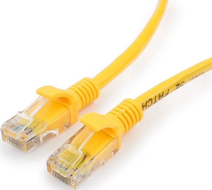 Патч-корд Cablexpert (PP10-7.5M/Y); RJ-45; UTP 5e;