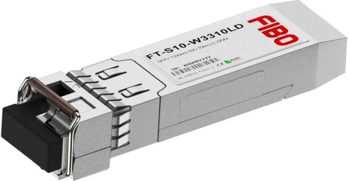 Трансивер оптический Fibo (FT-S10-W3310LD); SFP+/10G/WDM/TX 1330нм/RX