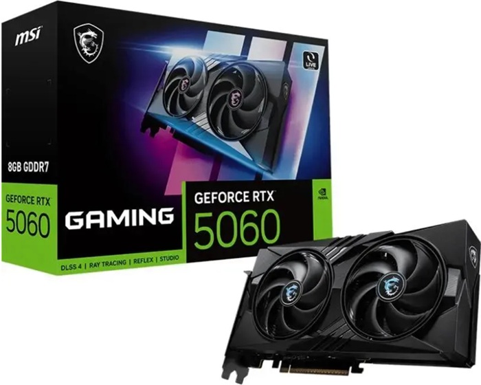 Видеокарта nVidia RTX 5060 MSI RTX