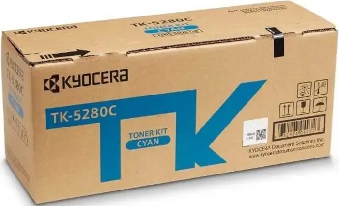 Картридж лазерный Kyocera TK-5280C (1T02TWCNL0); для