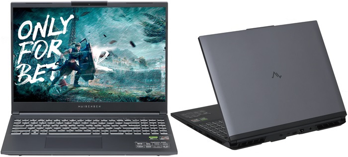 Ноутбук 16" Maibenben X16A-R77435 (X16A-R774350F2RLG4E10); 1920х1200;