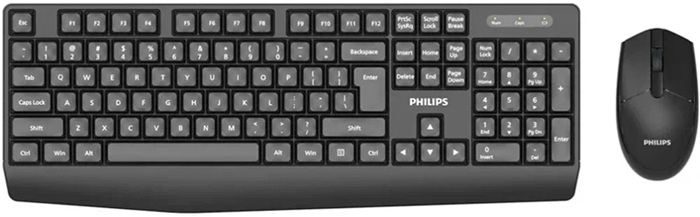 Комплект клавиатура + мышь Philips SPT6337