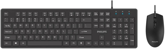 Комплект клавиатура + мышь Philips SPT6264