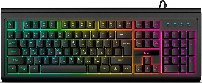 Клавиатура Sven KB-G8400 (SV-021504); мембранная; 12
