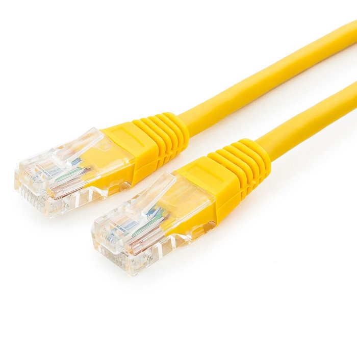 Патч-корд Cablexpert (PP12-5M/Y); RJ-45; UTP 5e;