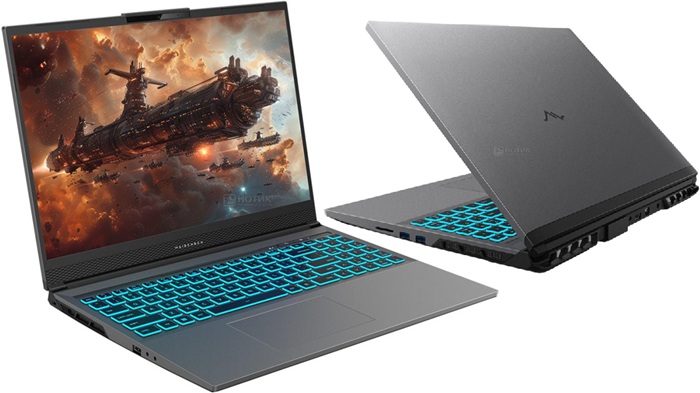 Ноутбук 16" Maibenben X16A-R77735 (X16A-R777350F2RLG4E10); 1920х1200;