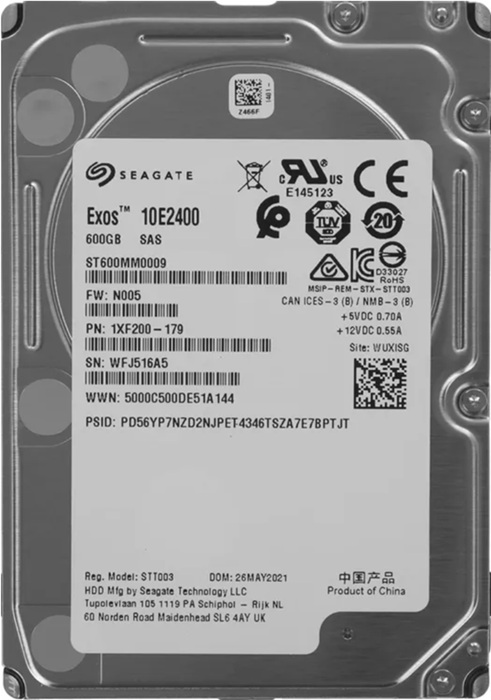 Жесткий диск 2.5" 600Гб Seagate Enterprise