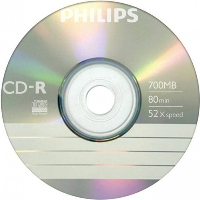 Диск CD-R Philips CR7D5PE01/97; 700 МБ;