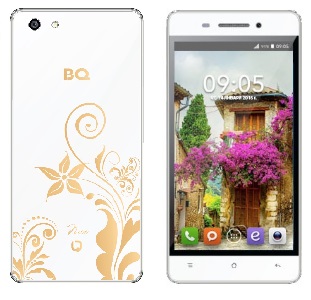 Смартфон BQ Nice White (BQ-4504); 4.5"(854x480);