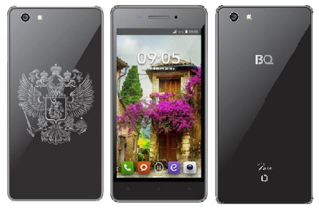 Смартфон BQ Nice Black (BQ-4504); 4.5"(854x480);