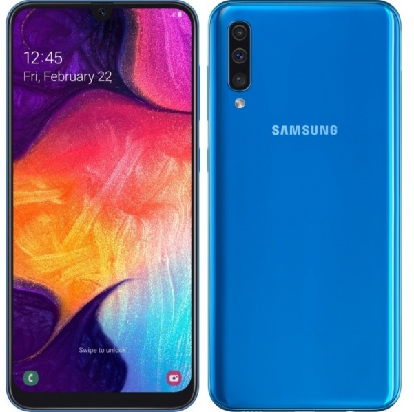 Смартфон Samsung Galaxy A50 4/64Гб Blue