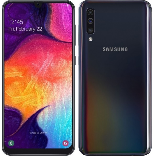 Смартфон Samsung Galaxy A50 6/128Гб Black