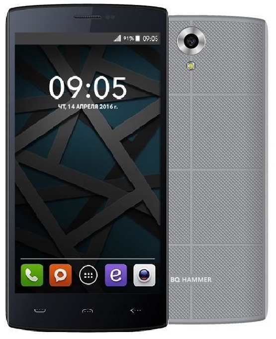 Смартфон BQ Hammer Grey (BQ-5502); 5.5"(1280x720);