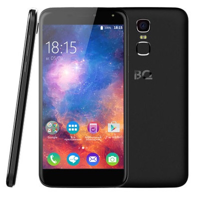 Смартфон BQ Mercury Black (BQ-5520); 5.5"(1280x720);