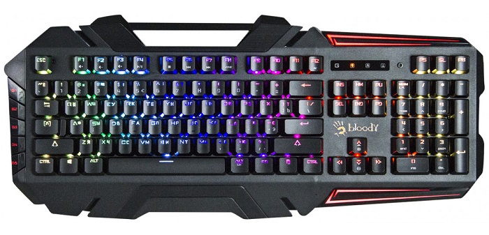 Клавиатура A4Tech Bloody B880R; оптомеханическая; LK