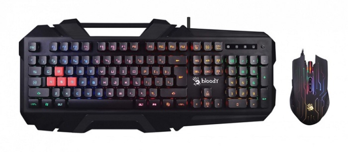Комплект клавиатура + мышь A4Tech Bloody
