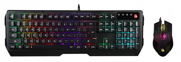 Комплект клавиатура + мышь A4Tech Bloody