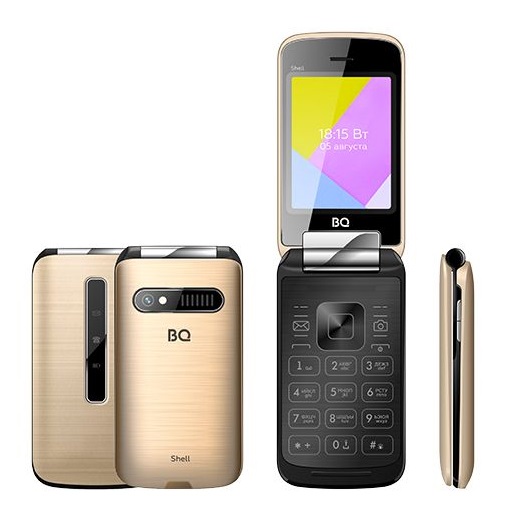 Мобильный телефон BQ Shell New Gold