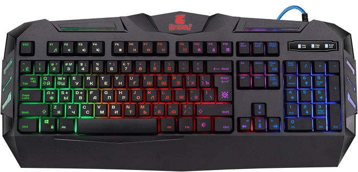 Клавиатура Defender Werewolf GK-120DL RU (45120);