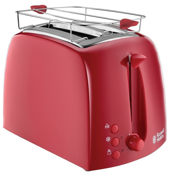 Тостер Russell Hobbs Textures Red (21642-56);