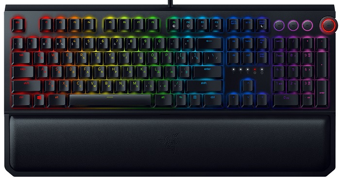 Клавиатура Razer BlackWidow Elite (RZ03-02622700-R3R1); механическая;