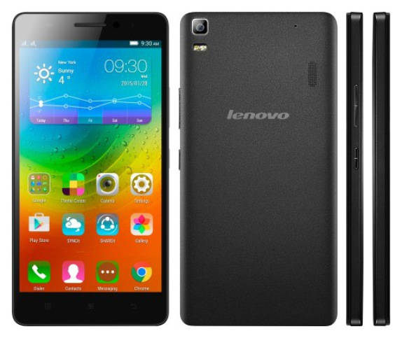 Смартфон Lenovo A7000 (PA030018RU); 5.5"(1280x720); MediaTek