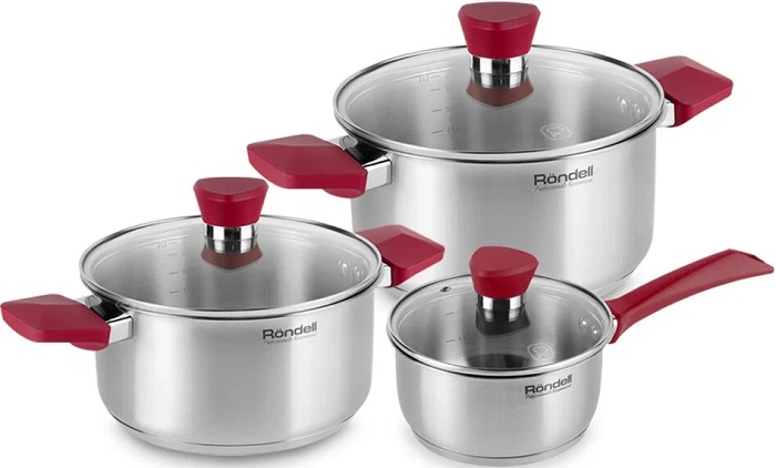 Набор посуды Rondell Strike (RDS-817); 18/20
