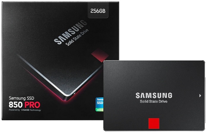 SSD-накопитель 2.5" 256Гб Samsung 850 PRO